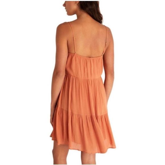 COPY - Z Supply Resort Breezy Crinkle swing dress; lined, adjustable spaghetti … - Picture 2 of 13